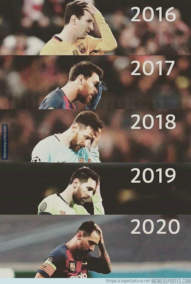1115437 - Messi se ha quedado para su sextete, su sexto ridículo consecutivo en Champions
