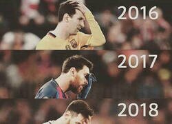 Enlace a Messi se ha quedado para su sextete, su sexto ridículo consecutivo en Champions