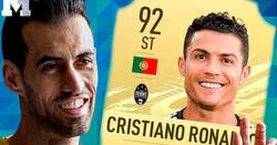 Enlace a Muchas risas por esta estadística en la que Busquets supera a Cristiano Ronaldo en el nuevo 'FIFA 21'