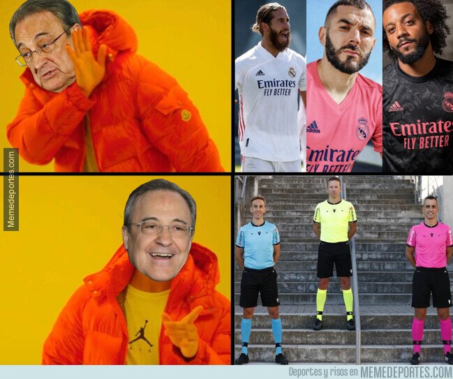 1115514 - La verdaderas nuevas equipaciones de los de Florentino