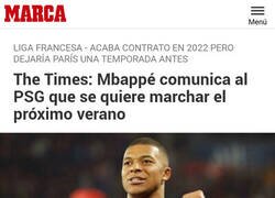 Enlace a Mbappé haciéndose un Messi