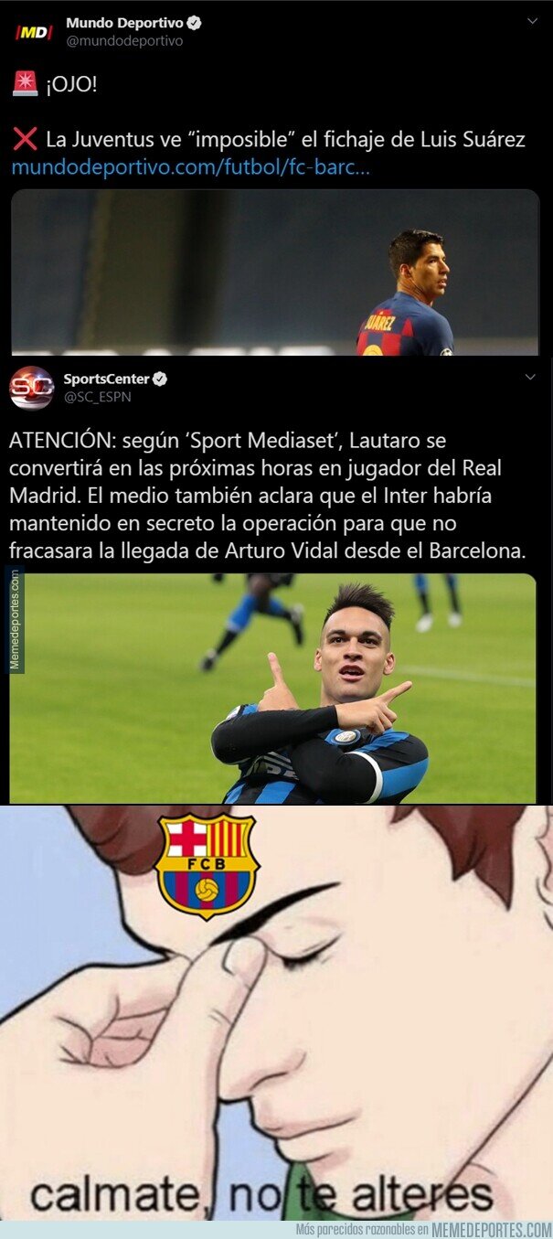 1115716 - Los culés están desesperados con las últimas noticias de Lautaro