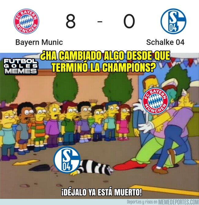 1115999 - Bayern 8 a 0 Schalke