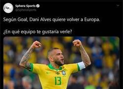 Enlace a Dani Alves no renovará con Sao Paulo y todos hemos pensado lo mismo