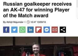 Enlace a El premio MVP en Rusia