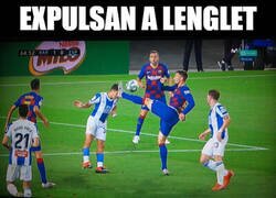 Enlace a Inadmisible que le saquen doble amarilla a un jugador culé