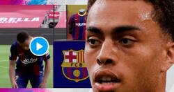 Enlace a Todo el mundo se está riendo de Dest por estos toques que ha intentado hacer en su presentación con el Barça