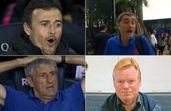 Enlace a Los últimos técnicos del Barça. Que figurones.