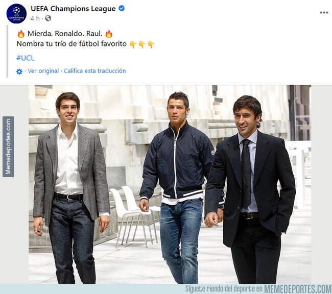 1117494 - Problemas de traducción con Kaká