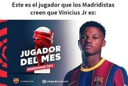 Enlace a Ansu Fati se empieza a comer el mundo