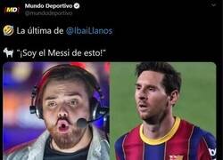 Enlace a El Lionel Messi de Among us.