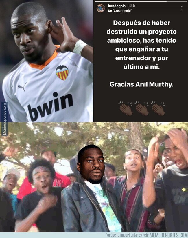 1117995 - Kondogbia se ha quedado a gusto con Anil Murthy