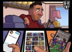 Enlace a Se cumplen 16 años del debut de Messi con el Barça, por @brfootball