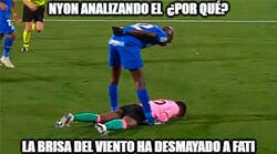 Enlace a Fati en lugar de imitar a Messi imita a Neymar, ¿Guiño al PSG?