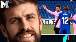 Enlace a Pillan el momento en el que Nyom termina con la paciencia de Piqué en pleno partido
