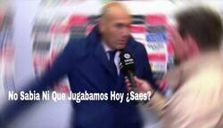 Enlace a Zidane no se entera