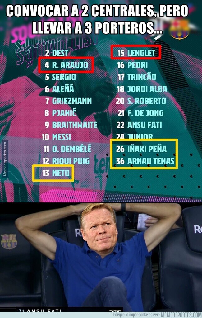 1119076 - Koeman esta tomando un riesgo altísimo