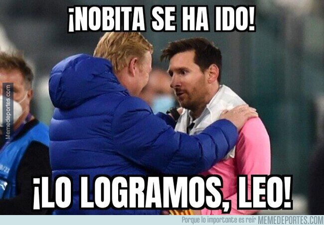 1119266 - Lo que Koeman y Messi se dijeron en Turín