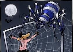 Enlace a Messi, 16 balones perdidos