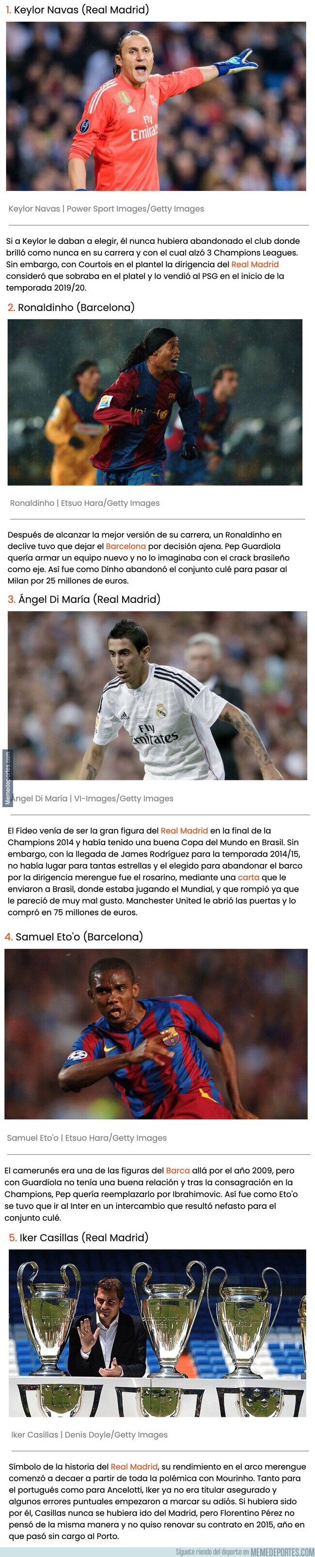 1119598 - Cracks del Real Madrid y del Barcelona que fueron vendidos contra su voluntad