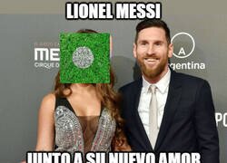 Enlace a Messi ahora tiene un nuevo amor inseparable