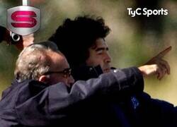 Enlace a Saber vivir, por Diego Maradona.