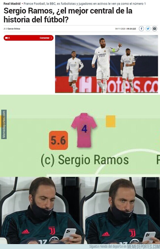 1120126 - A Ramos le quitas los goles de penalti y te queda un Chigrinsky bien peinado