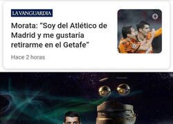 Enlace a Morata ya no sabe ni con qué equipo soñar