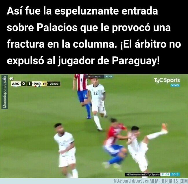 1120358 - Romero le hace un Zuñiga a Palacios