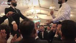 Enlace a Salah ha dado positivo por Covid. Este era él en la boda de su hermano hace 2 dias. Normal.