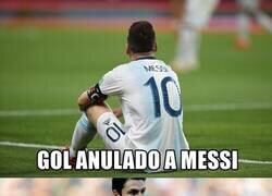 Enlace a ¿Que acaso no era Messi el consentido de la conmebol?