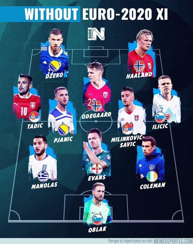 1120392 - El 11 ideal de jugadores que no veremos en la EURO2020