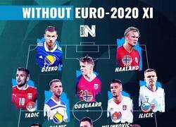 Enlace a El 11 ideal de jugadores que no veremos en la EURO2020