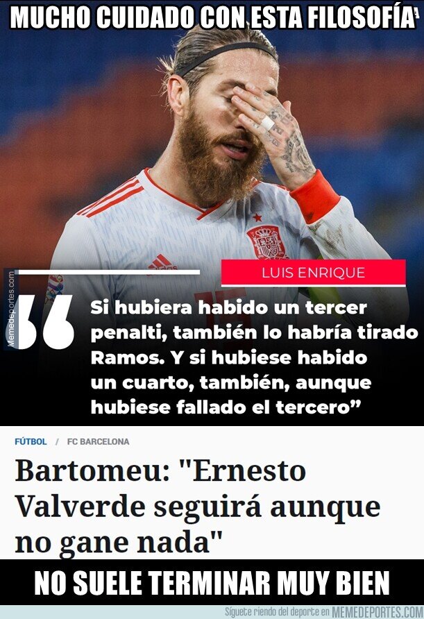 1120476 - Luis Enrique va a la guerra con Ramos