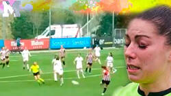 Enlace a Le dan un pelotazo a esta colegiada durante el Real Madrid - Athletic femenino y está recibiendo estas respuestas repugnantes de machistas