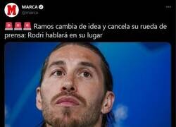 Enlace a Despues de fallar 2 penaltis y costarle 2 puntos a España, Ramos decide no dar la cara en rueda de prensa