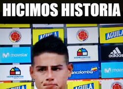 Enlace a James se consuela