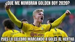 Enlace a Haaland está en modo dios