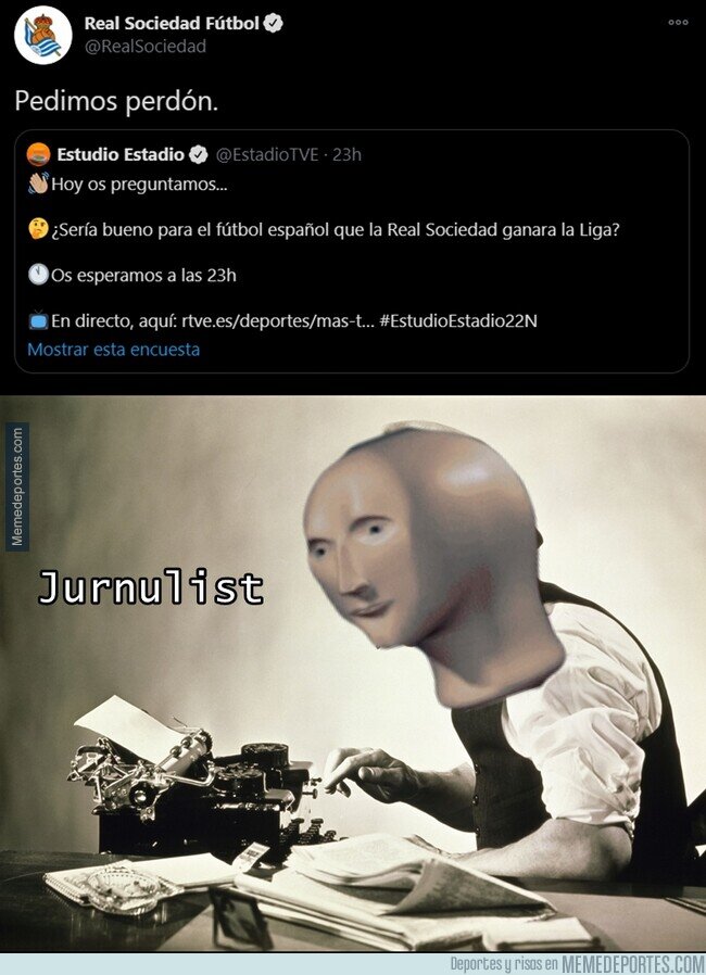1120990 - La encuesta de Estudio Estadio que sonrojó a la Real Sociedad