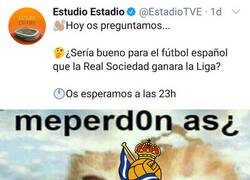 Enlace a La Real pide perdón por ir primera