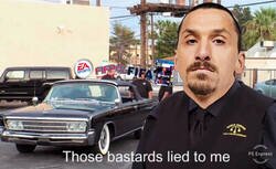 Enlace a Zlatan se siente estafado