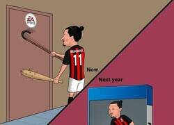 Enlace a Quizá lo único que quiere Ibra es ser portada del año que viene, por @abdoshcaricature