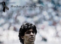 Enlace a Gracias, Diego Maradona.