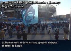 Enlace a Los homenajes de algunos estadios para Maradona