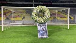 Enlace a El arco donde Maradona marcó sus 2 goles más emblemáticos le rindió este homenaje