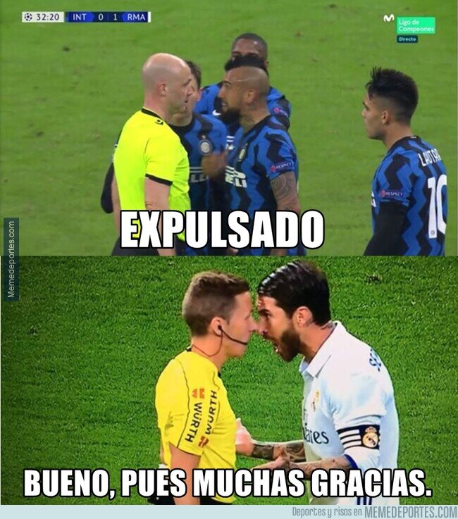 1121226 - ¿Como querían que no lo expulsaran si no va de blanco?