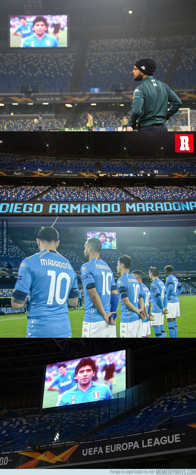 1121236 - El Napoli jugaba su primer partido en el recién nombrado Diego Armando Maradona