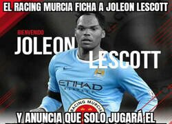 Enlace a Lescott ficha por el Racing Murcia