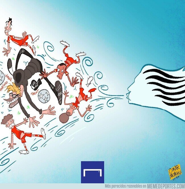 1121263 - La Atalanta se ventiló al Liverpool, por @goalglobal