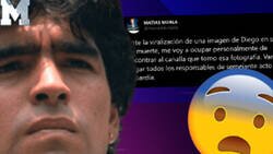 Enlace a Indignación total en Argentina por esta foto que ha aparecido de Maradona muerto dentro del féretro y que su amigo jura venganza contra los que lo han hecho con este mensaje